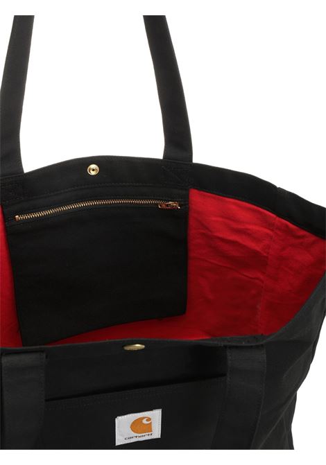 bay tote bag unisex black CARHARTT WIP | I03633389.01